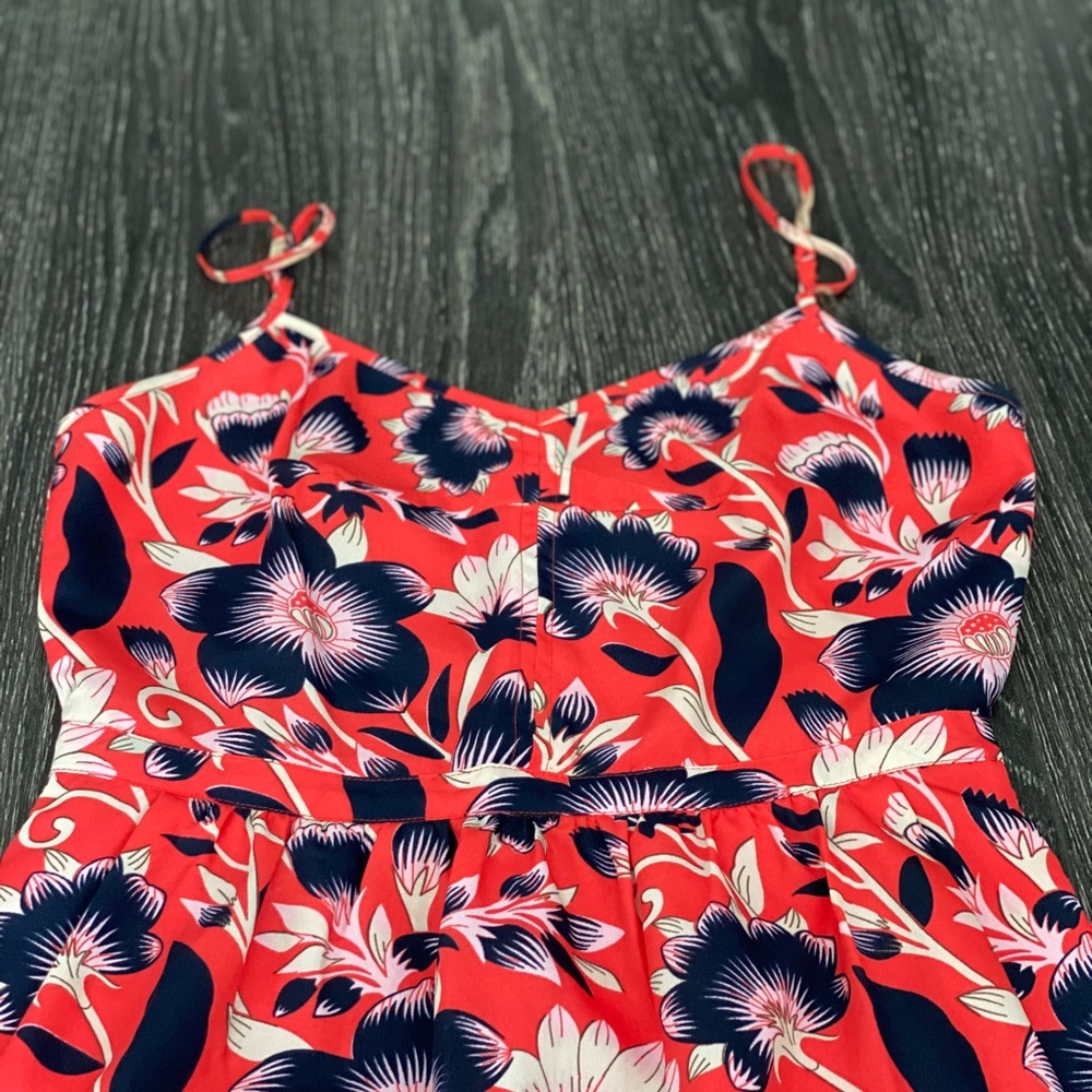 Floral JCrew summer dress - Picture 3 of 6